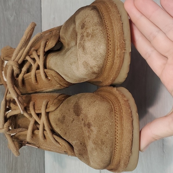 Ugg Australia Big Girl Youth Neumel Dual Zip II Classic Ankle Boots shoes 4 - Picture 5 of 12